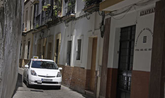Una vía de 3 metros es la salida del centro a la Ronda hasta el lunes