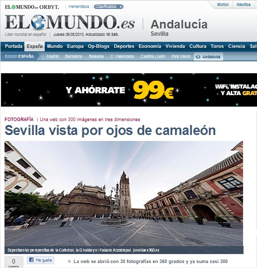 Articulo de Sevillaen360 en EL MUNDO.ES