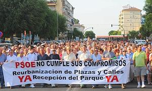 Sevilla se enfrenta a una semana de protestas y manifestaciones a diario