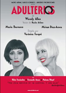 Allen llega hoy al Teatro Quintero con ‘Adulterios’, a cargo de María Barranco y Miriam Díaz-Aroca