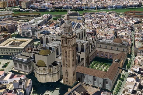 Google lanza ‘Sevilla en 3D’, un viaje en el que se puede visitar más de 17.000 edificios
