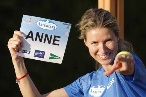 Anne Igartiburu, embajadora de la Carrera de la Mujer que llega a Sevilla el próximo 3 de octubre