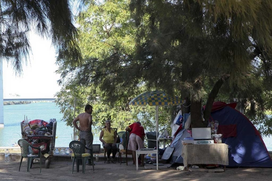 Chabolas en la Cartuja