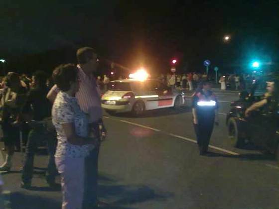 La Guardia Civil tuvo que controlar el tráfico en la ciudad por falta de policías