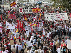 Protesta airada contra el aborto