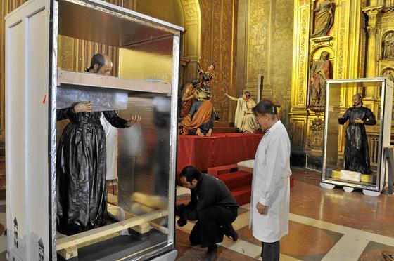 Las tallas de Martinez Montañés regresan a la Iglesia de la Anunciación