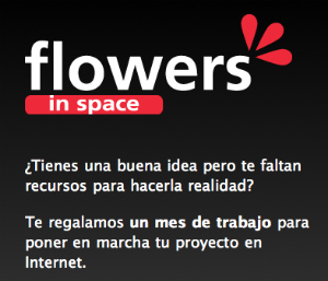 Flowers in Space convoca un concurso para emprendedores en internet