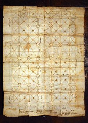 La Catedral de Sevilla exhibe su plano más antiguo, hallado por una profesora de la UC