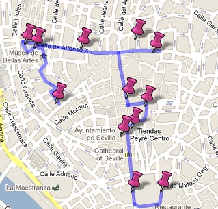 Ruta de Belenes por el Centro de Sevilla