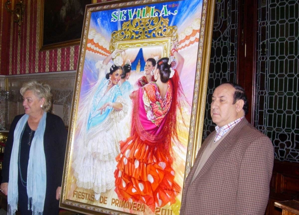 La Feria de Sevilla, tema del cartel de las Fiestas de Primavera