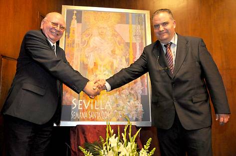 Movimiento, luz y color en el cartel de la Semana Santa 2011