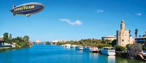 Goodyear elige Sevilla para el lanzamiento mundial de su nuevo neumático estrella