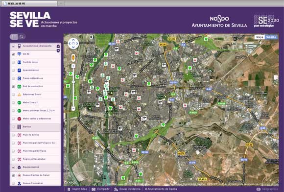 ‘Sevilla se ve’, el Atlas interactivo de la ciudad