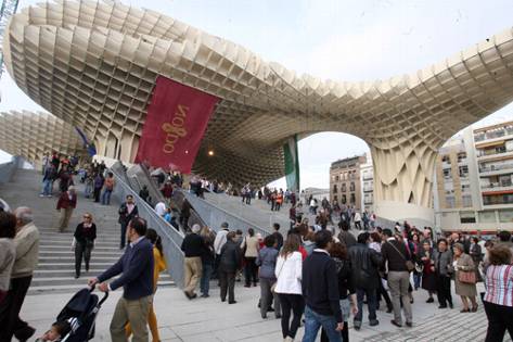 Setas contra la Sevilla «rancia»