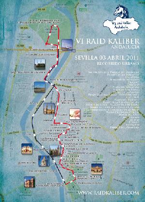 Sevilla da la bienvenida a los participantes del VI Raid Kaliber-Andalucía