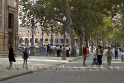 La Plaza de España recupera su esencia