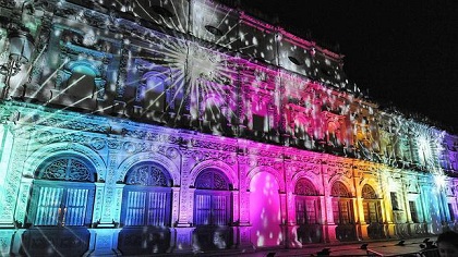 El mapping navideño repite