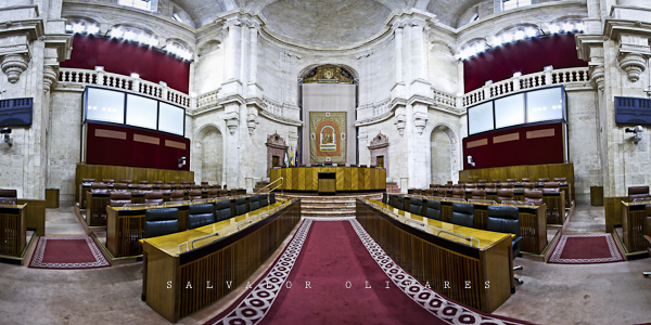 Parlamento de Andalucía. Pleno 2º Fotografía en 360 grados.