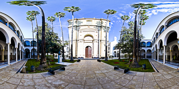 Parlamento de Andalucía. Patio del Recibimiento. 10º Fotografía en 360 grados.