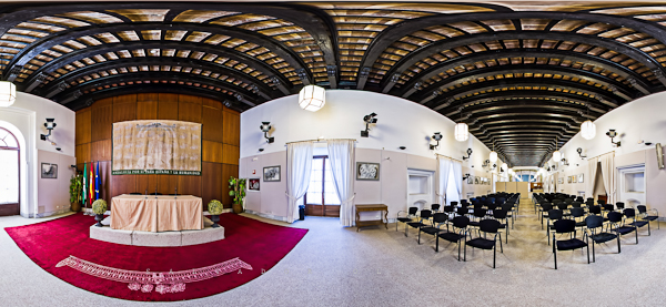 Parlamento de Andalucía. Sala Usos Múltiples. 17º Fotografía en 360 grados.