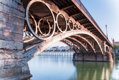 Puente Triana Sevilla Turismo en Sevilla Puente de Isabel II Conocido como Puente de Triana