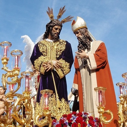 El Cristo del Soberano Poder ante Caifás