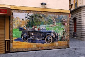 Publicidad en los azulejos